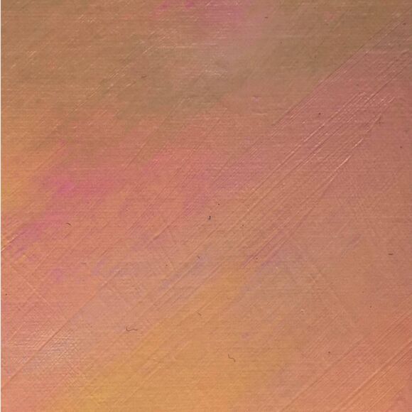 Custom Acrylic Painting Yellow Green Orange Pink - Picture 4 of 6